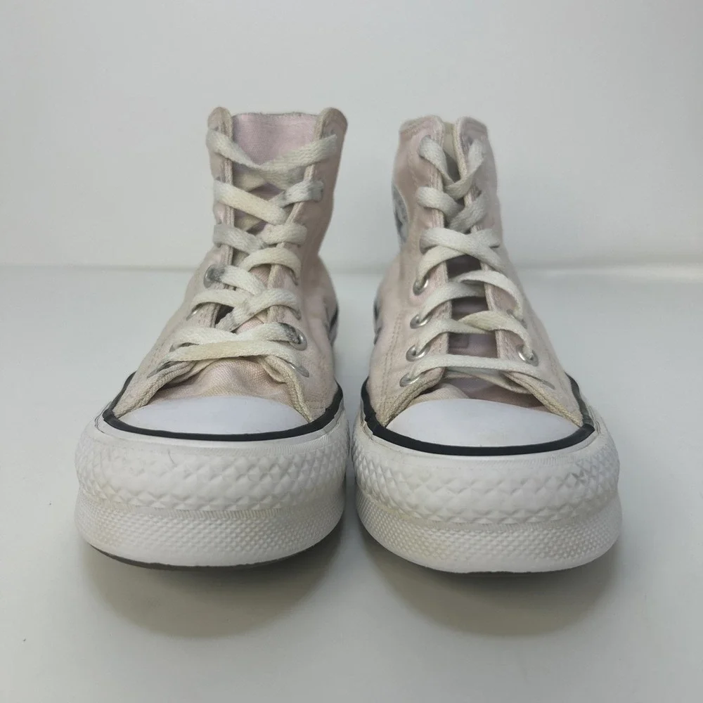 Converse Chuck Taylor All Star Lift Platform Hi Sugar Berry Pink Youth Size 3.5